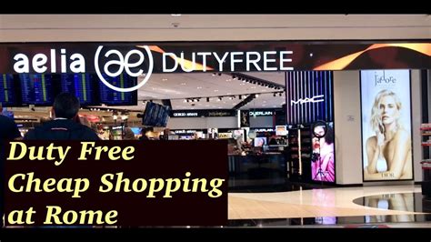 buying gucci at rome airport|duty free shops rome airport.